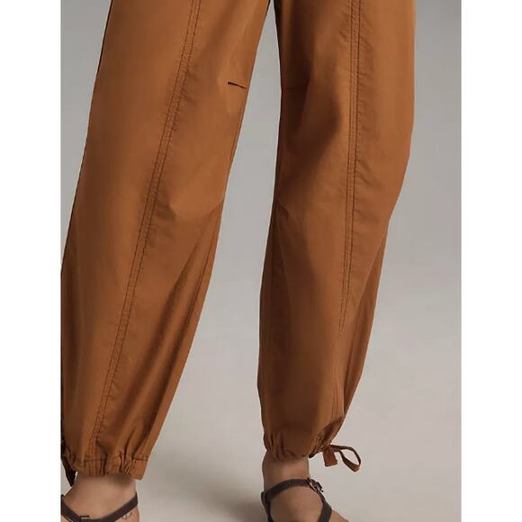 Anthropologie Pilcro Tactical Utility Jogger Pants | M, Cinnamon Brown NWT $128 - Picture 3 of 12